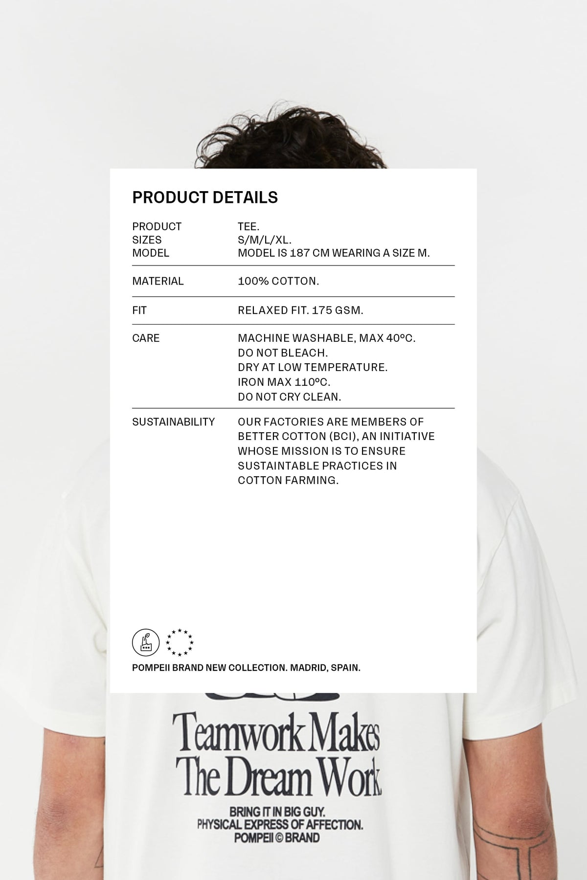 TEAMWORK GRAPHIC TEE