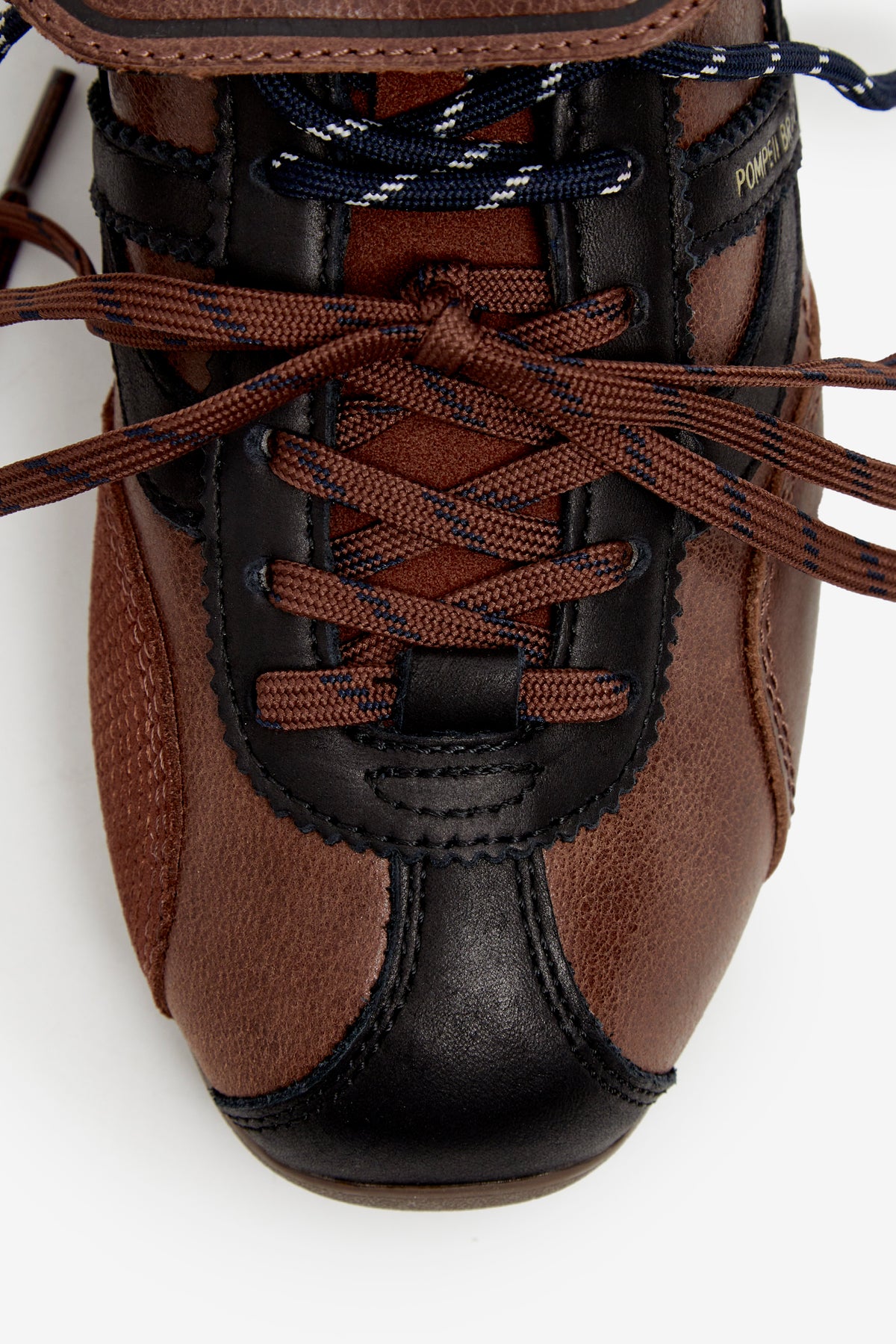 GEMINI LEATHER BROWN NAVY WO