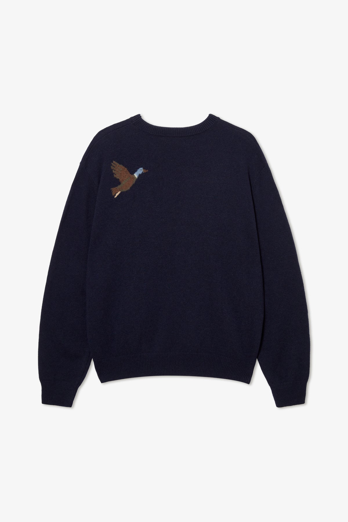 GREYHOUND NAVY SWEATER