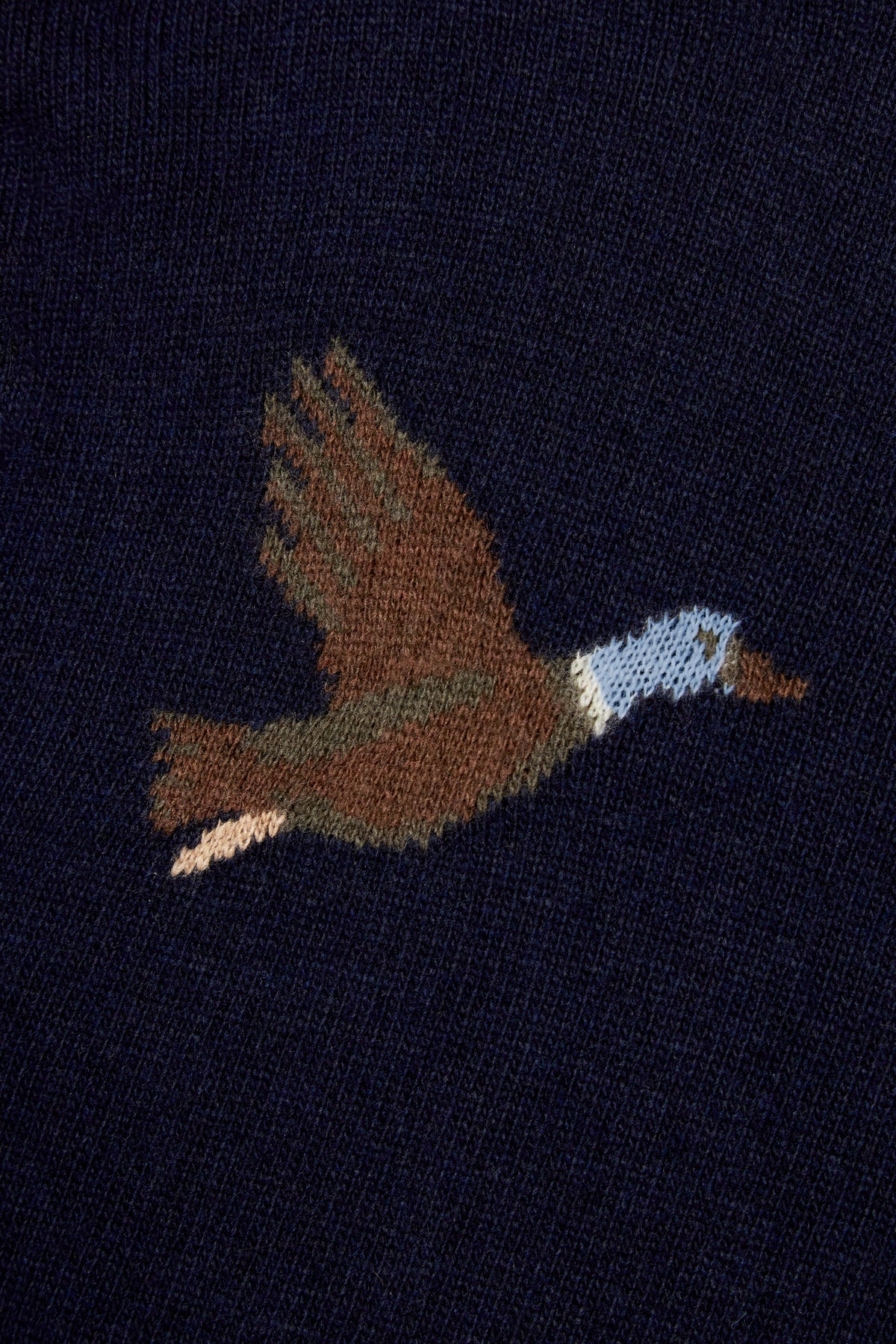 GREYHOUND NAVY SWEATER