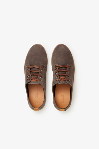 HIGBY SUEDE HYDRO GREY MUSHROOM