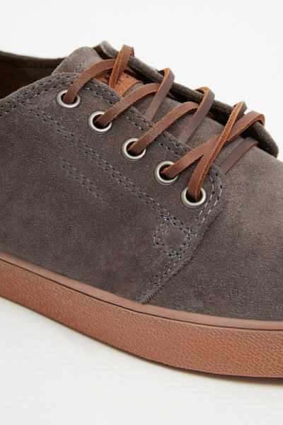 HIGBY SUEDE HYDRO GREY MUSHROOM