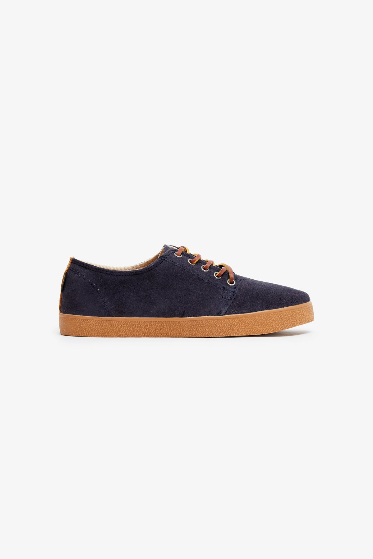 HIGBY SUEDE HYDRO NAVY CARAMEL