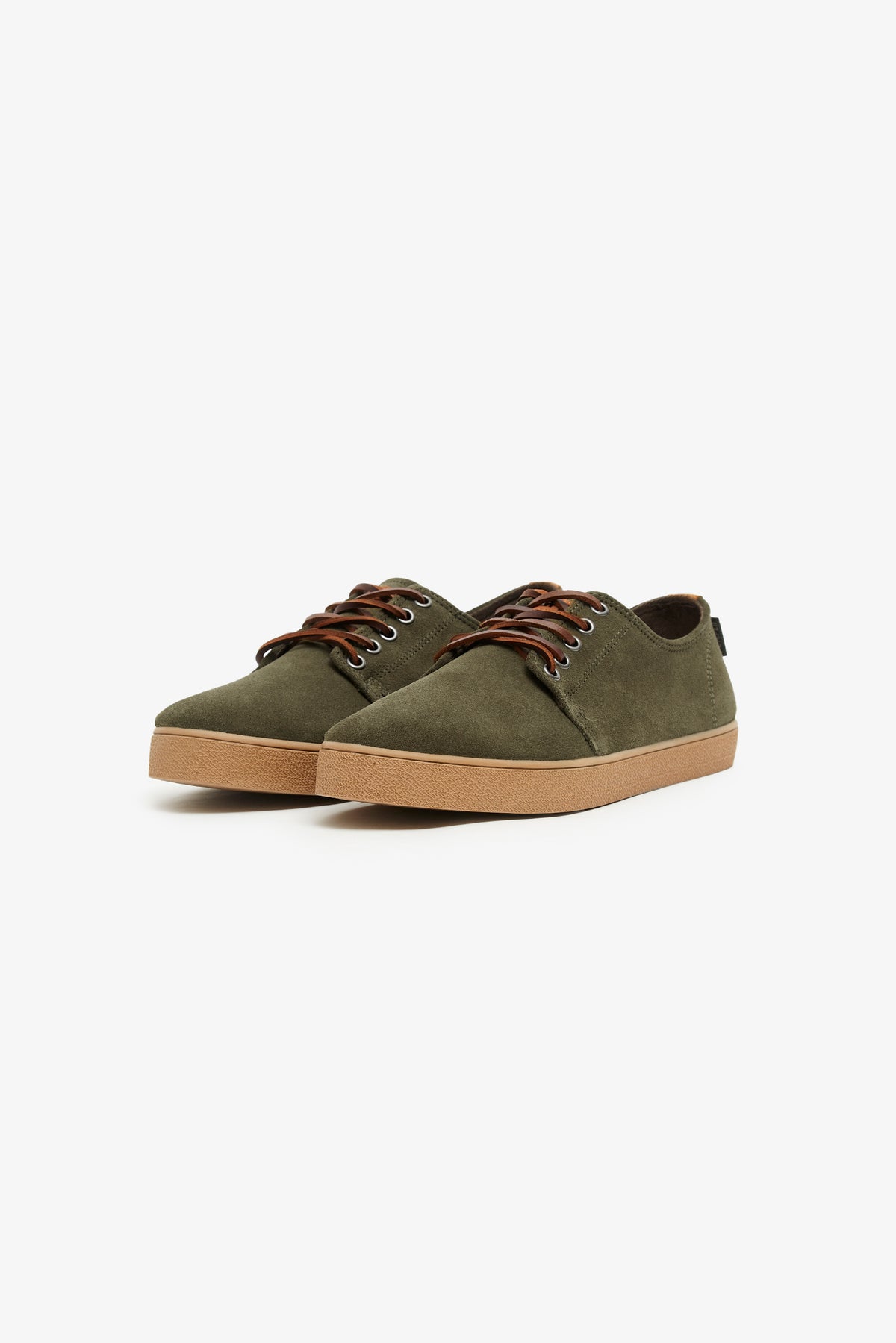 HIGBY SUEDE HYDRO GREEN TAUPE