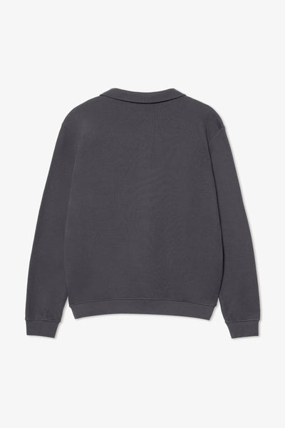 CHARCOAL GREY ZIPPER