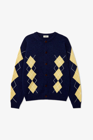 ARGYLE CARDIGAN
