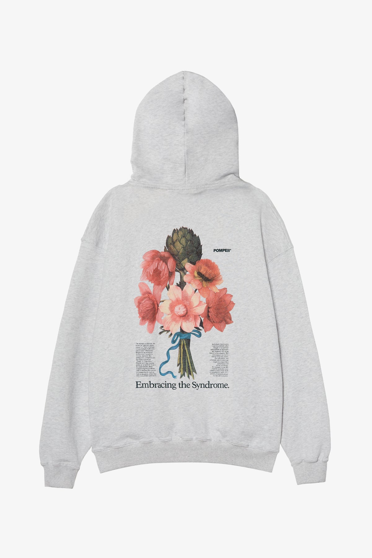 IMPOSTOR LETTER LIGHT MÉLANGE HOODIE