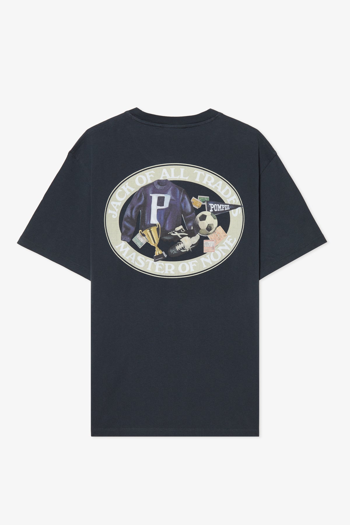 JACK OF ALL TRADES CHARCOAL GREY TEE