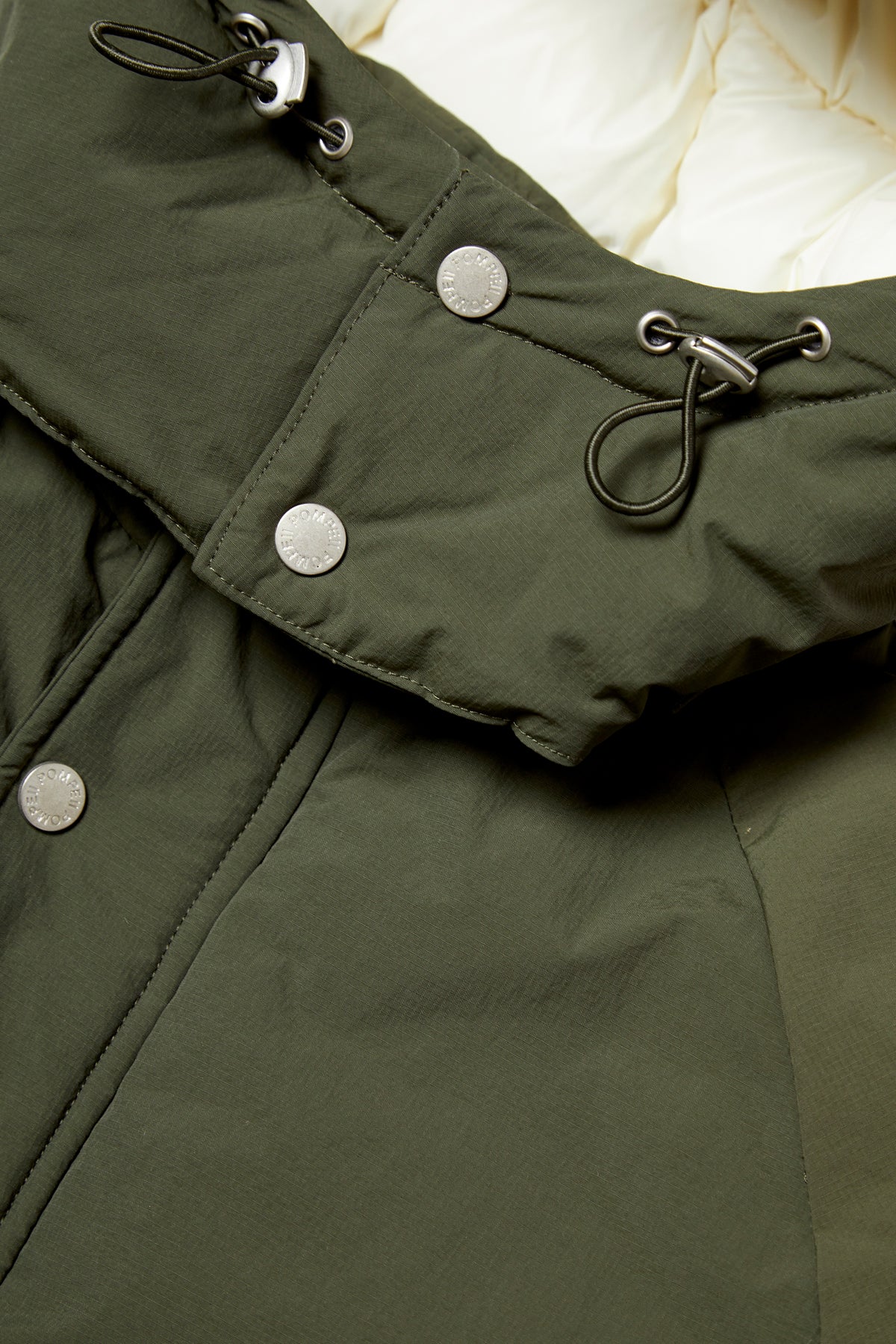 KHAKI PUFFER JACKET