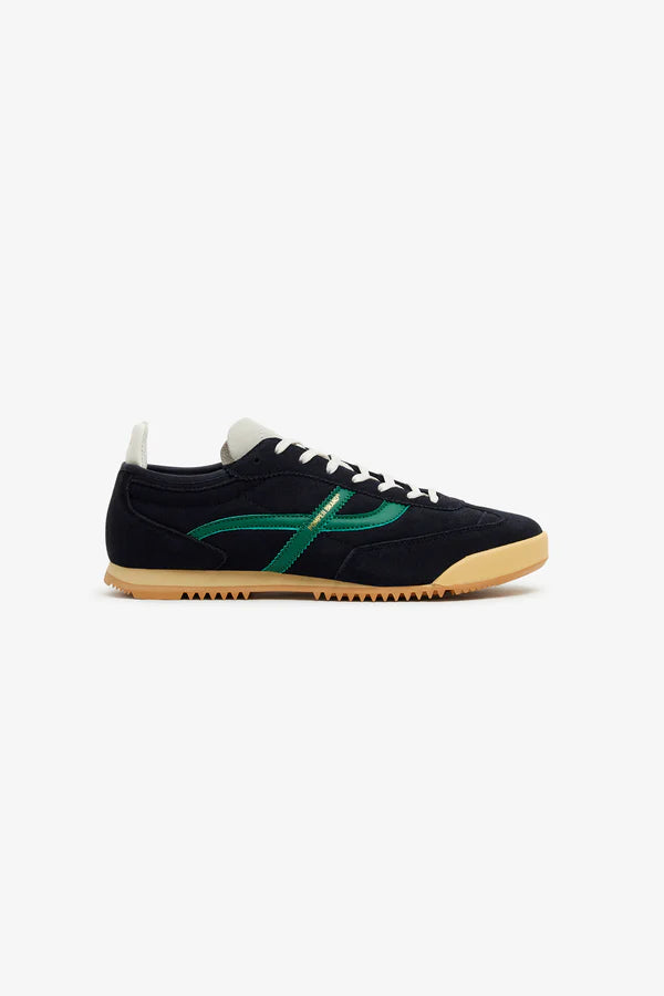 KITE SUEDE NAVY GREEN WO