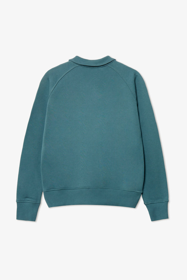 LIGHT PETROL POCKET ZIPPER