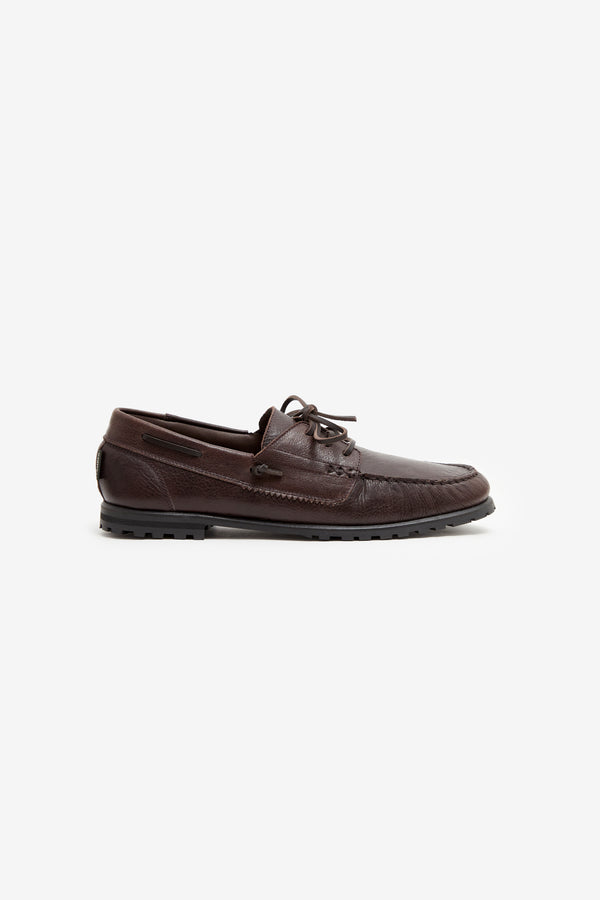 LOCK LEATHER GRAINY COFFEE