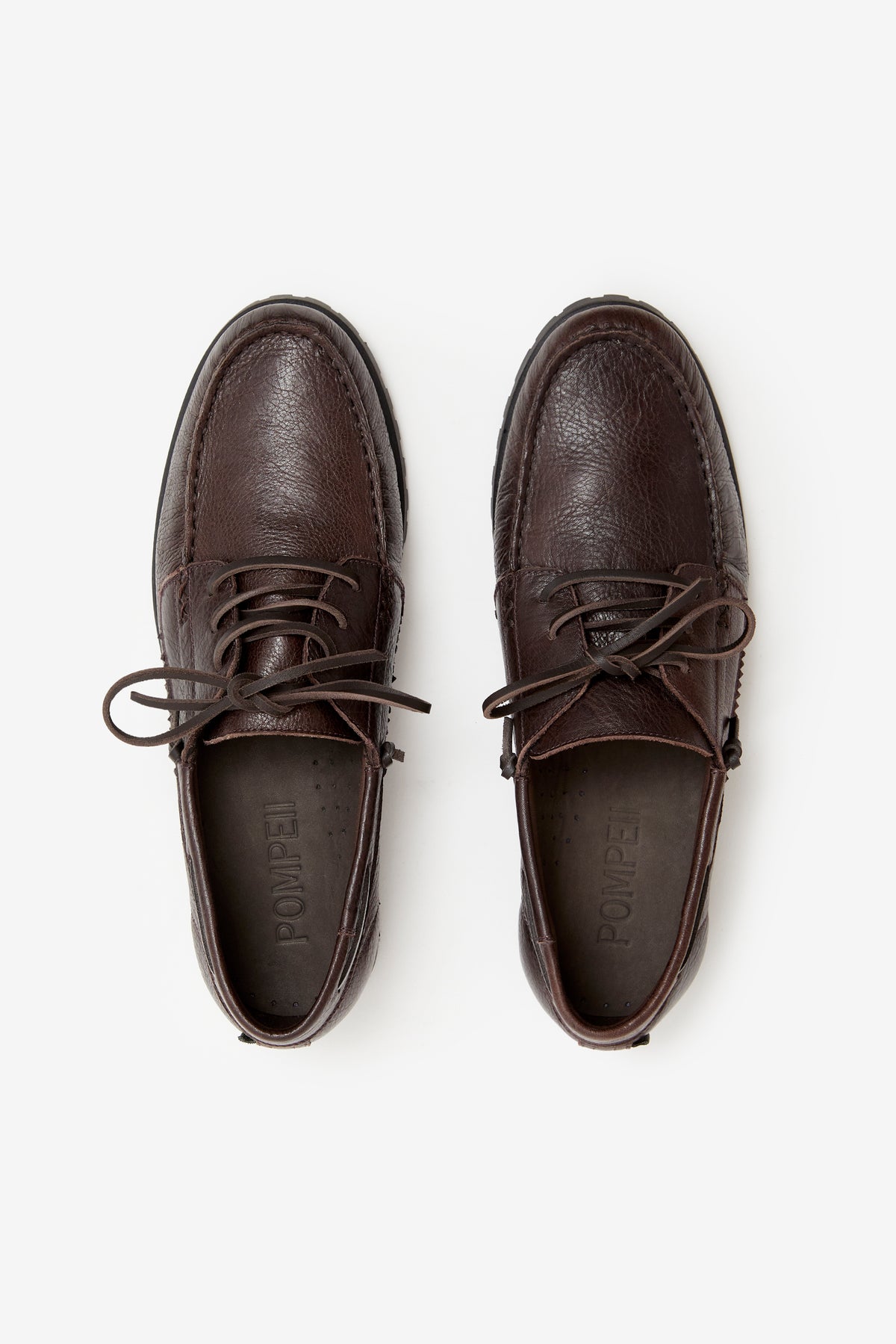 LOCK LEATHER GRAINY COFFEE