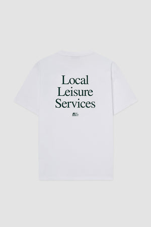 LEISURE SERVICES GRAPHIC TEE