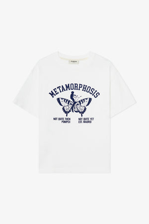 METAMORPHOSIS WHITE TEE