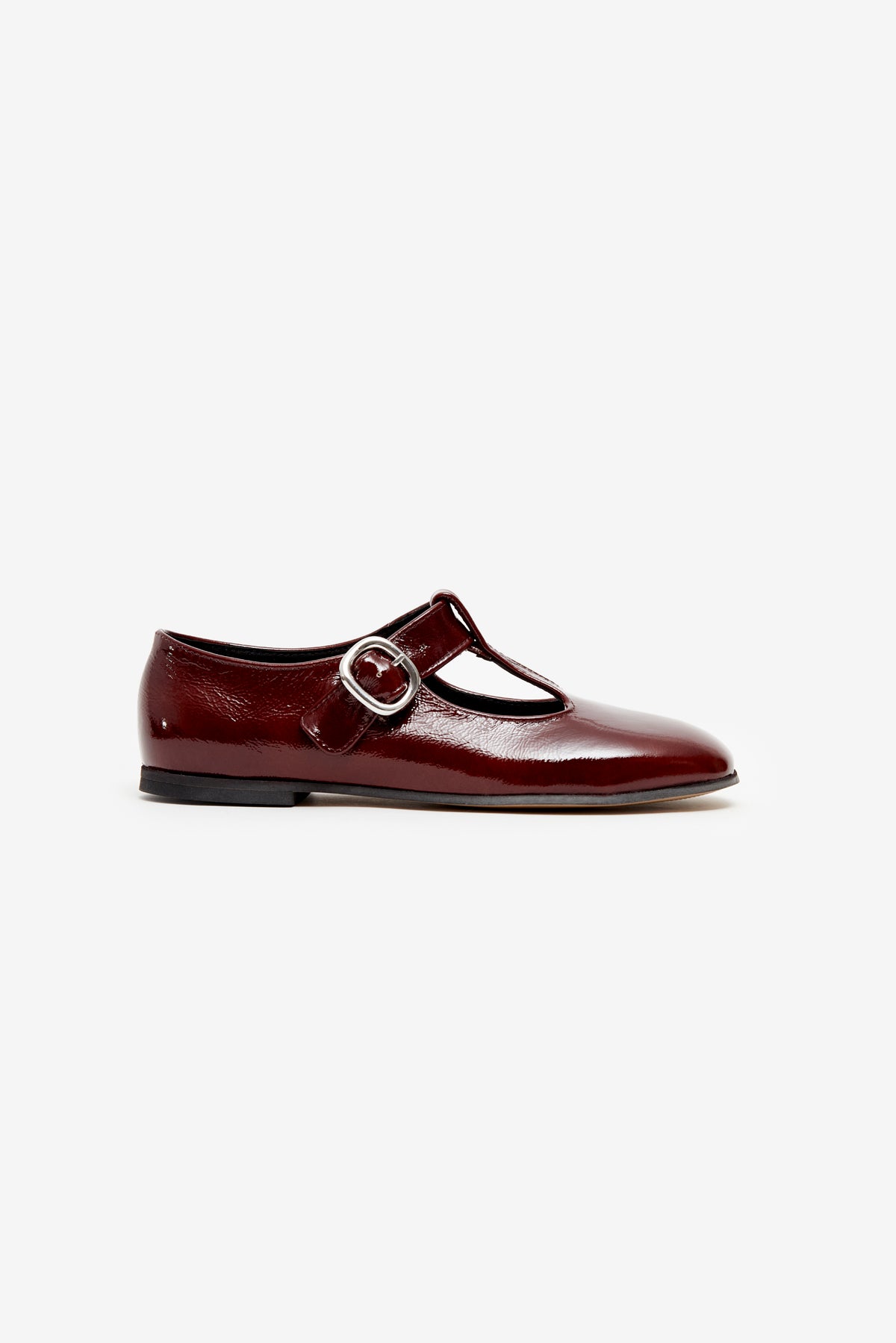 NARA PATENT LEATHER MAROON