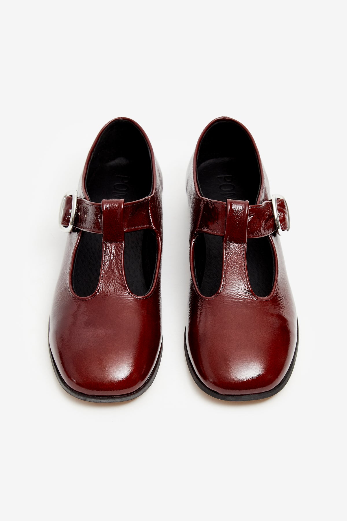 NARA PATENT LEATHER MAROON