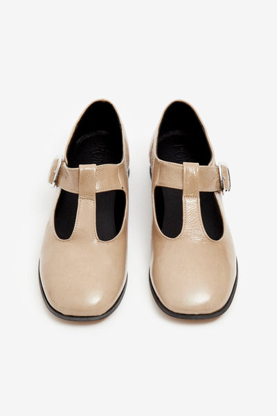 NARA PATENT TAUPE