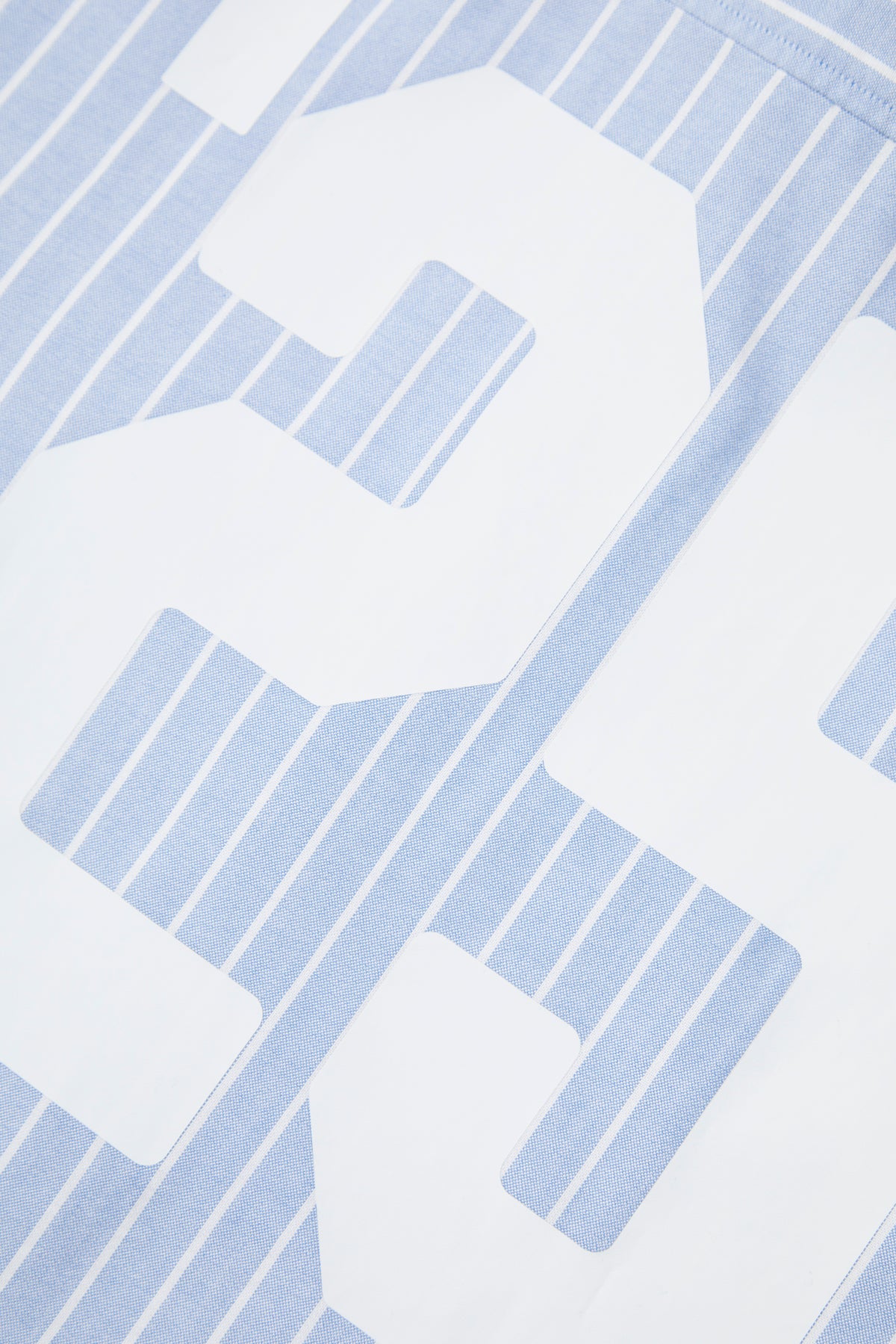 MATCH BLUE STRIPE REGULAR SHIRT