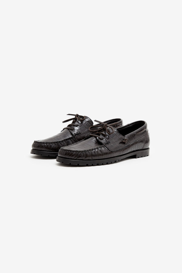 LOCK LEATHER COCO COFFEE