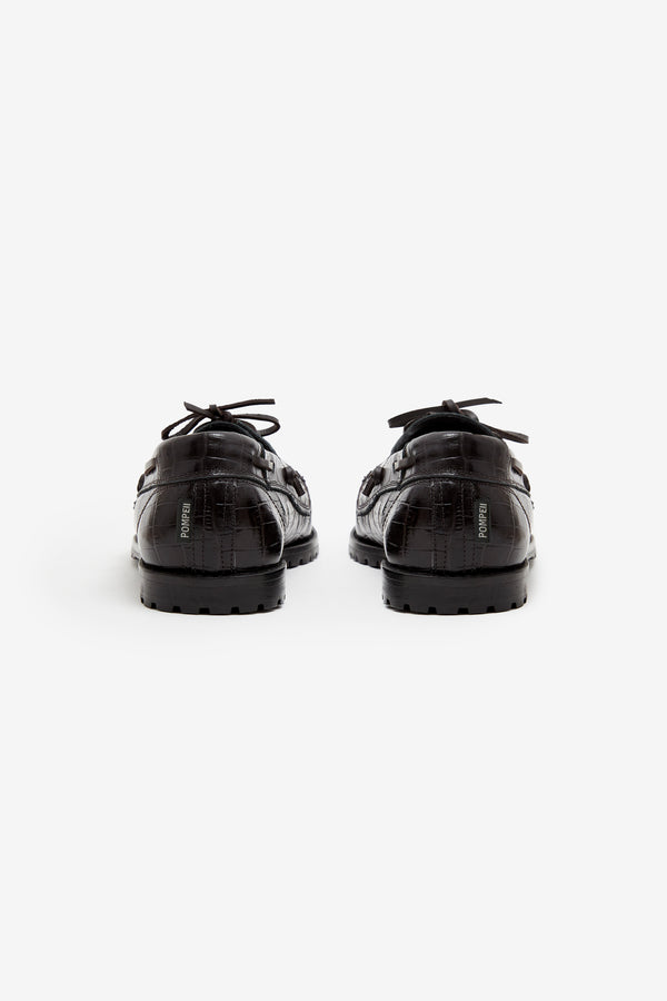 LOCK LEATHER COCO COFFEE