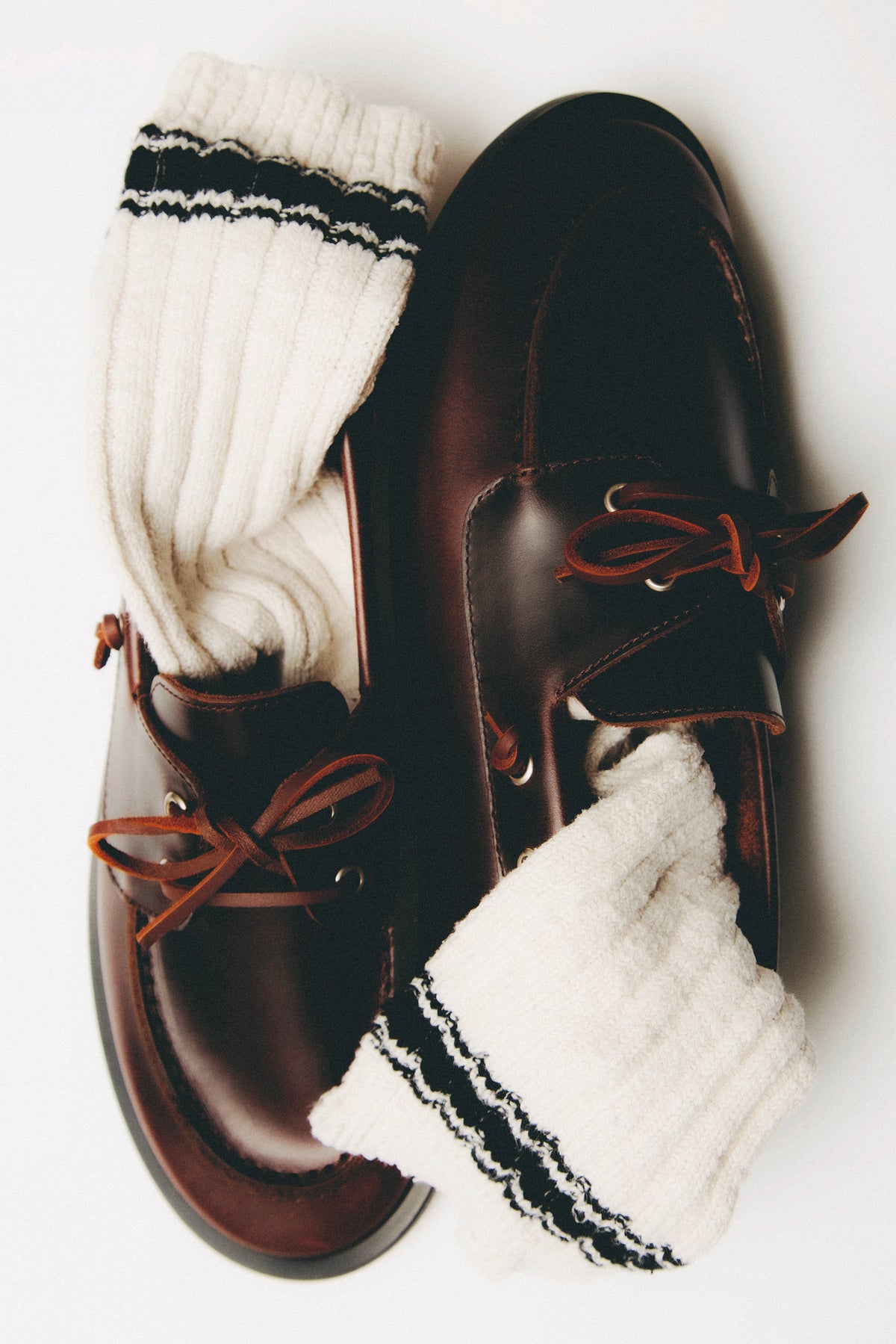 ARIETE LEATHER DARK BROWN