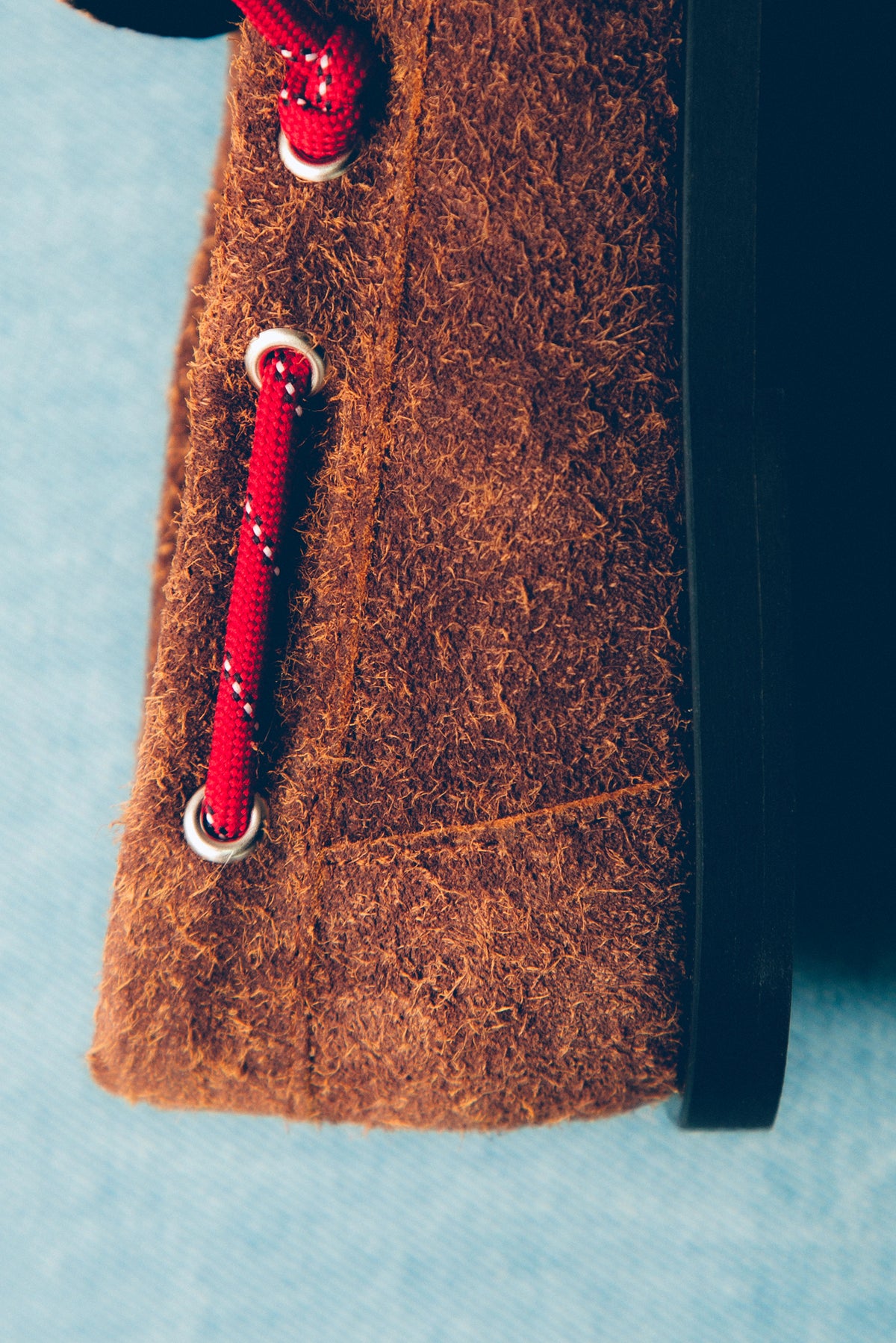 ARIETE SUEDE HAIRY CARAMEL