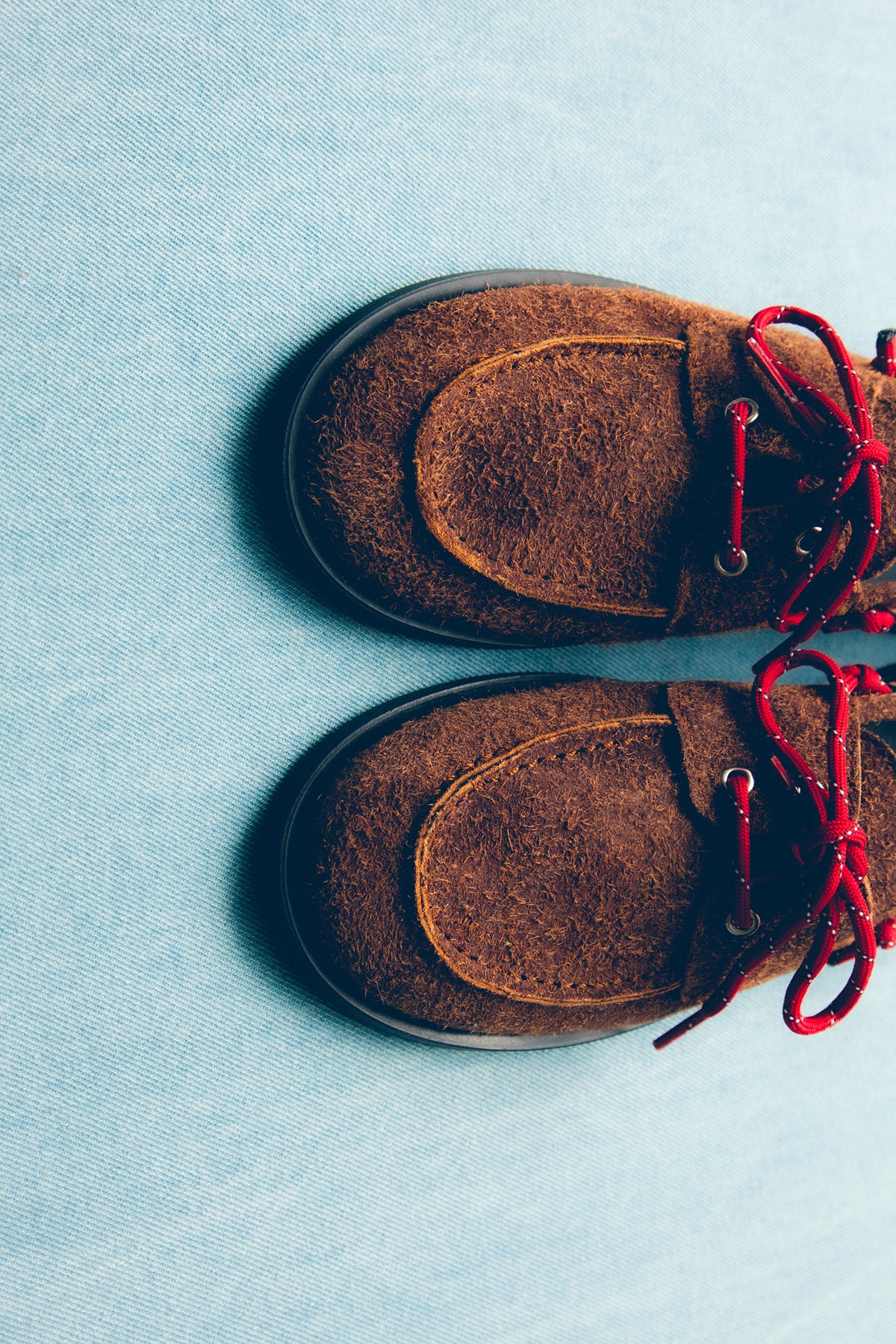 ARIETE SUEDE HAIRY CARAMEL