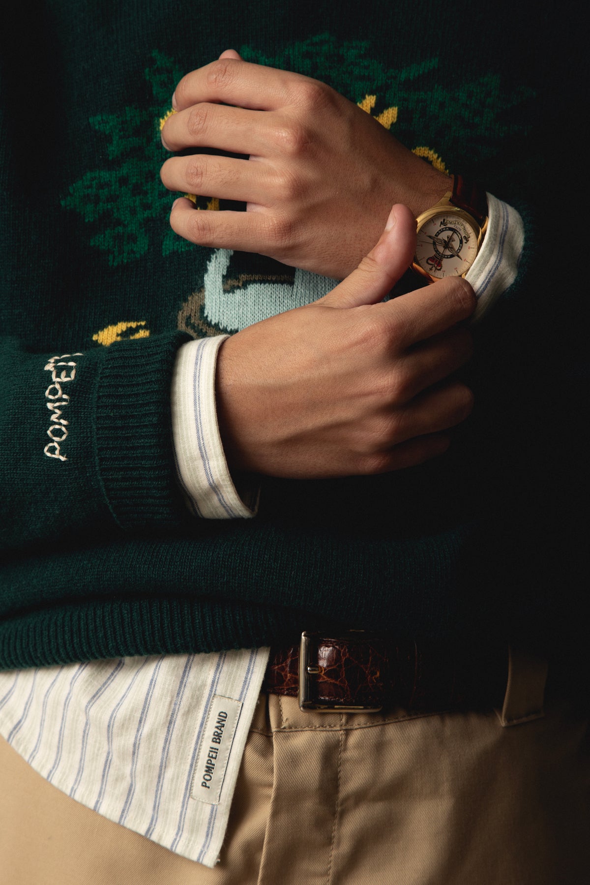 FOUNTAIN PINE KNIT SWEATER