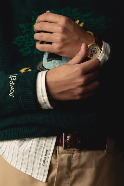 FOUNTAIN PINE KNIT SWEATER