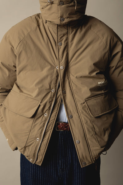 BEIGE PUFFER JACKET