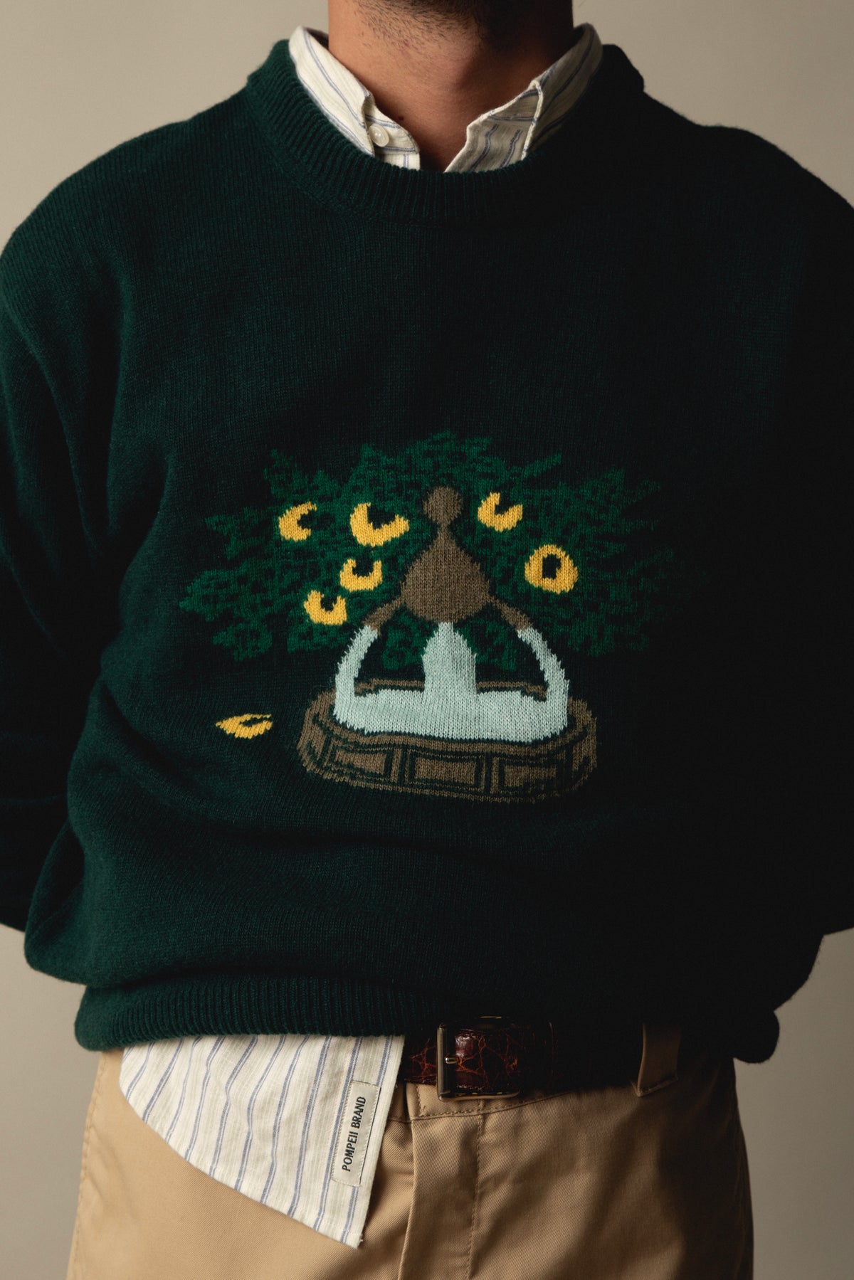 FOUNTAIN PINE KNIT SWEATER