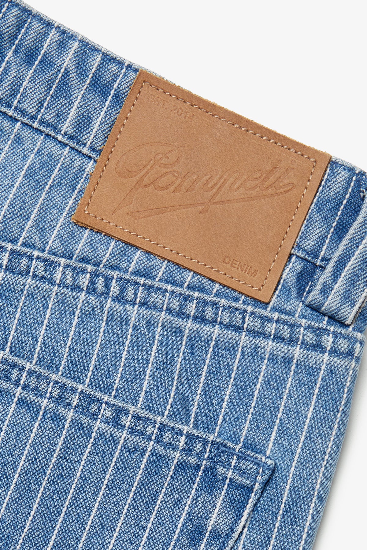 PINSTRIPE CLASSIC WASH DENIM