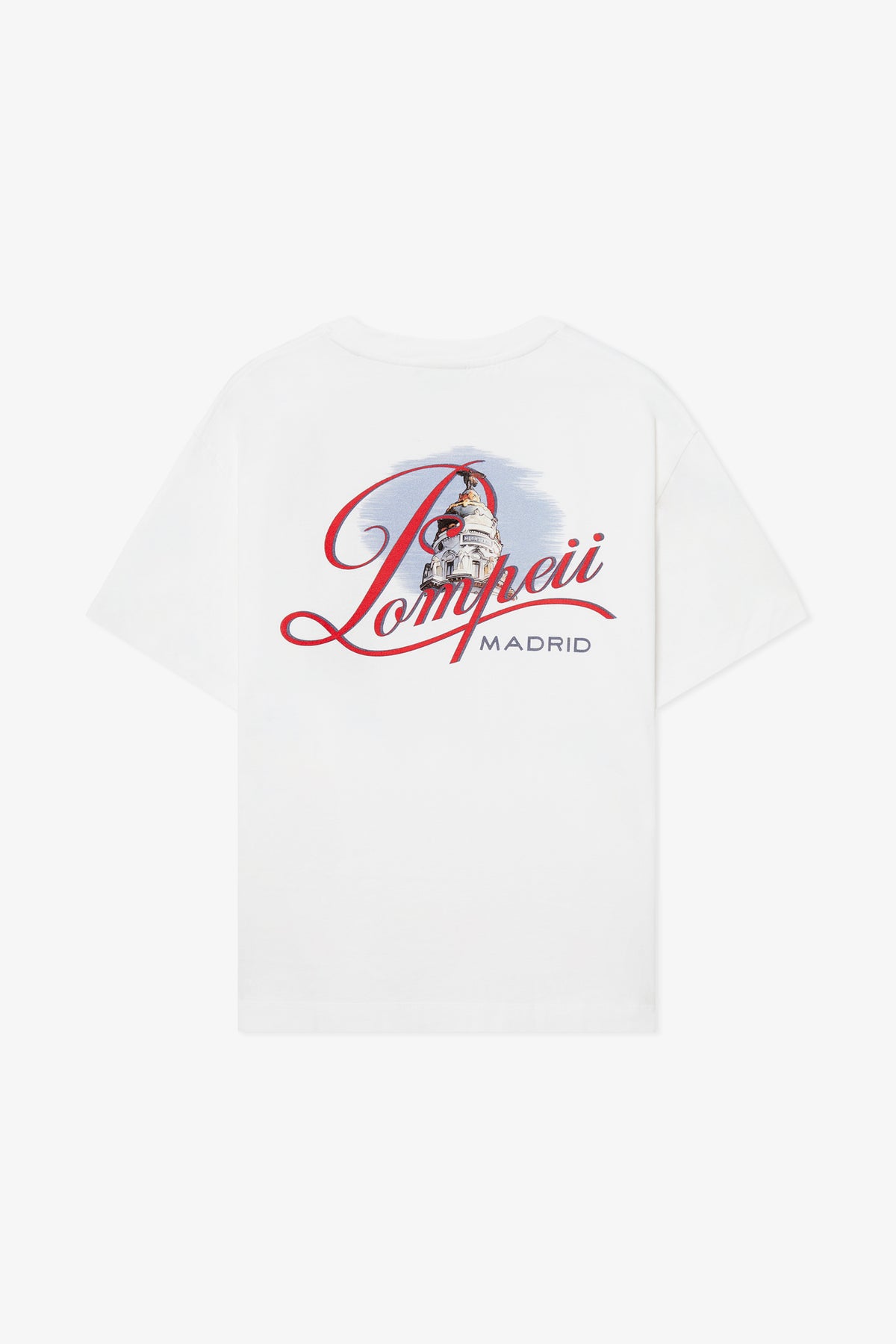 POMPEII MADRID WHITE TEE
