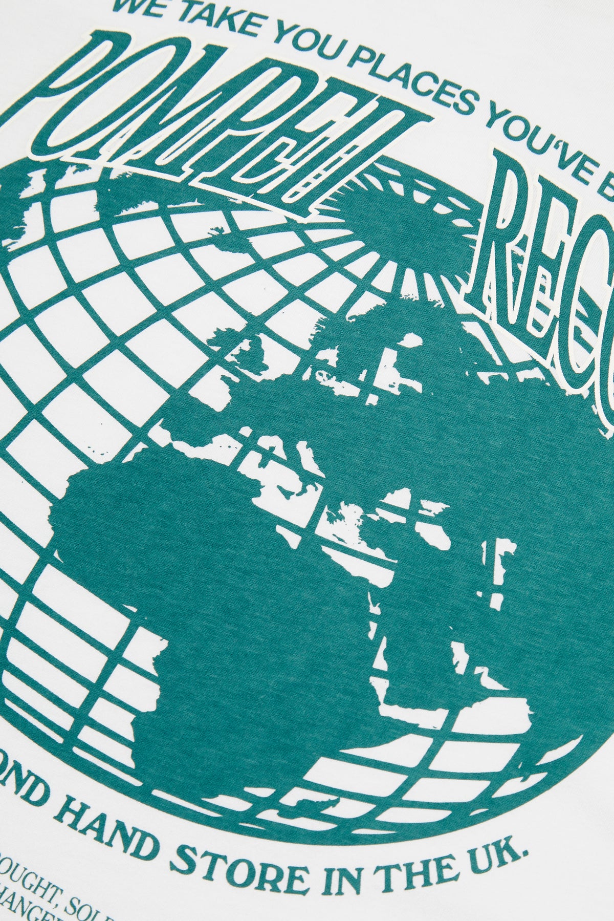 POMPEII RECORDS WHITE TEE