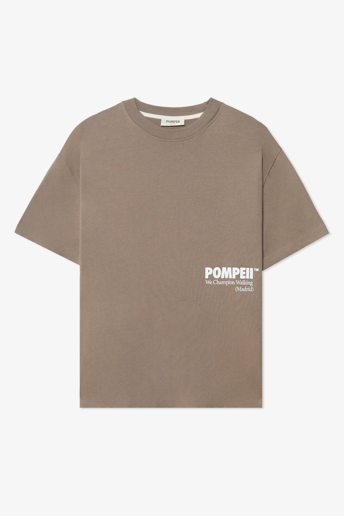 POMPEII ANTHRACITE BOXY TEE