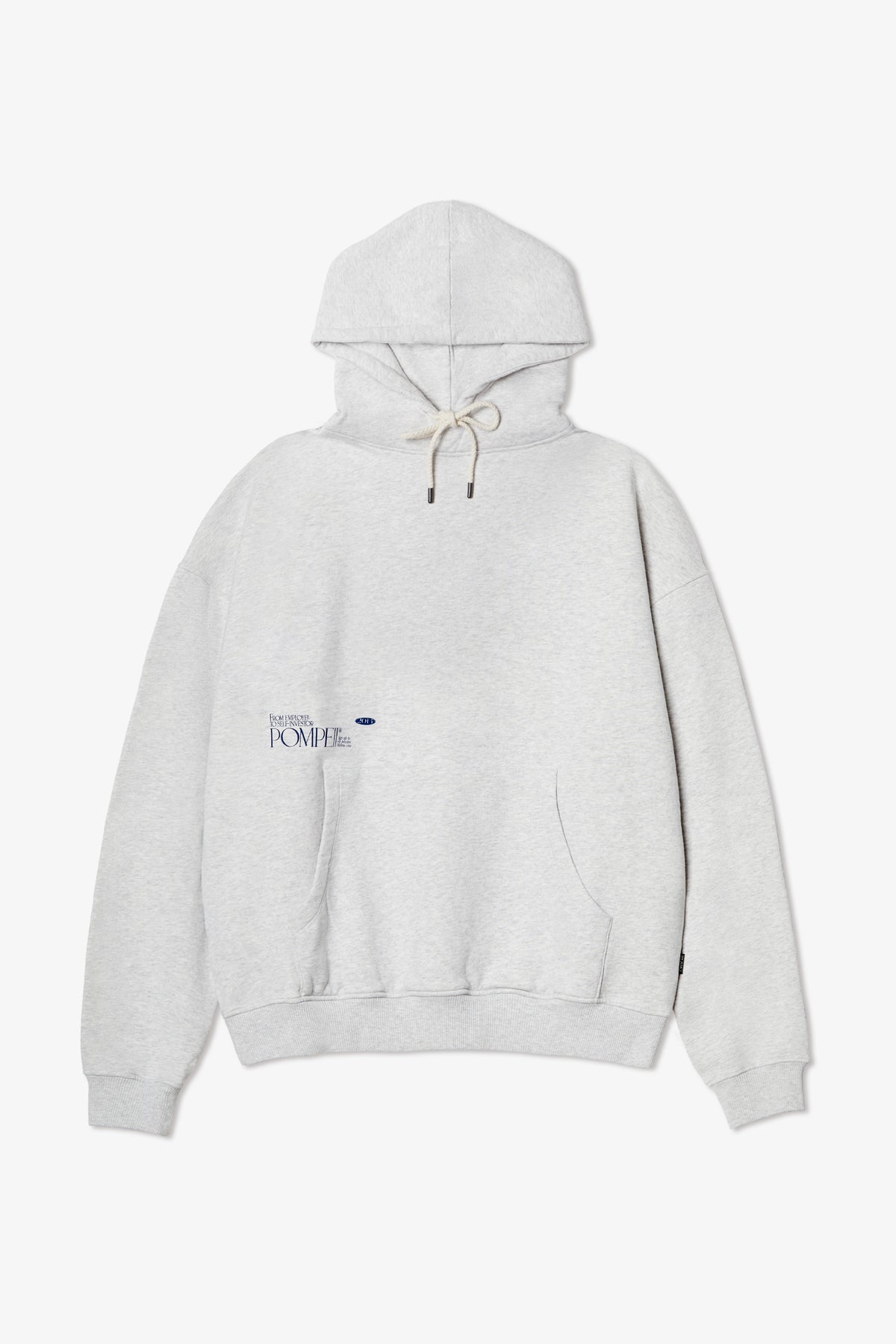 RAT RACE LIGHT GREY REGULAR HOODIE
