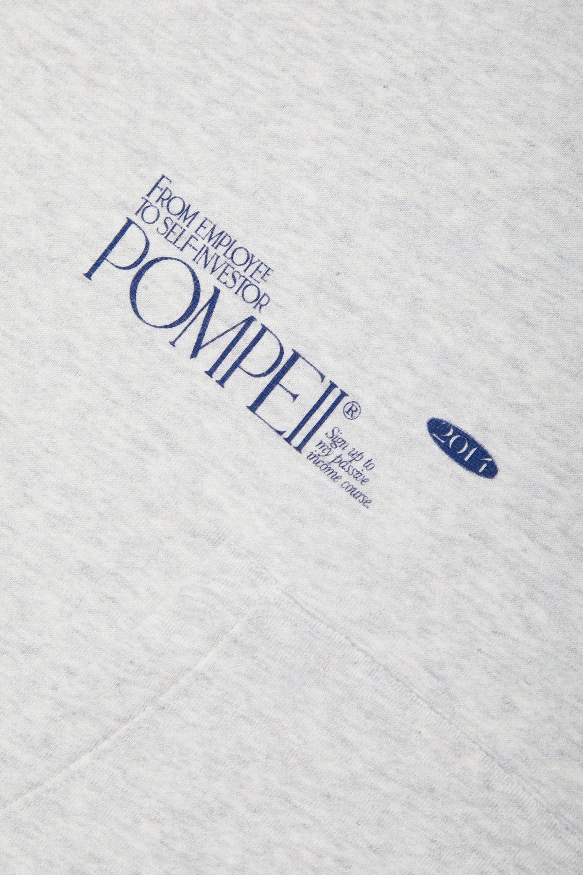 RAT RACE LIGHT GREY REGULAR HOODIE