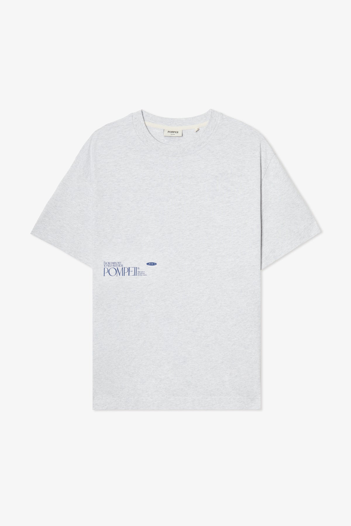 RAT RACE RETRO GREY TEE