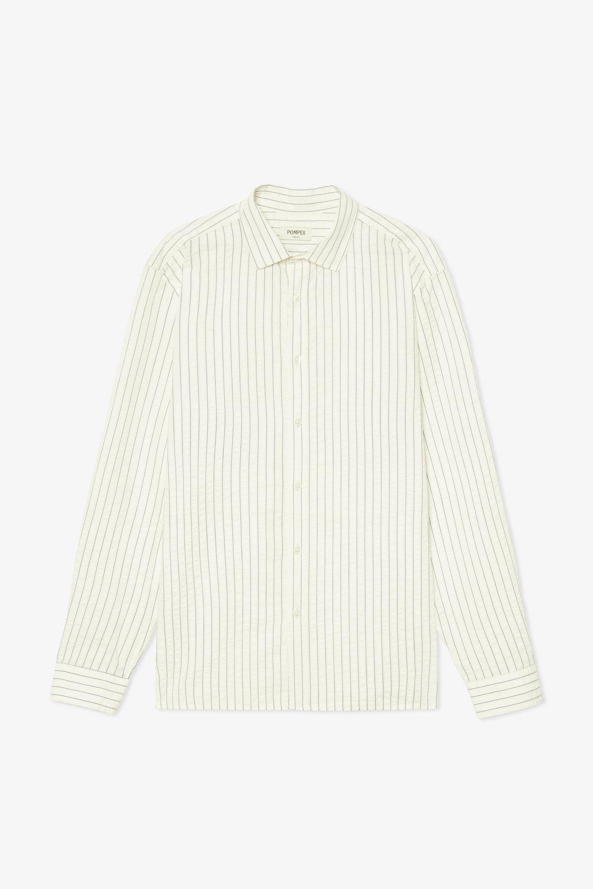 RETRO SEERSUCKER STRIPES SHIRT