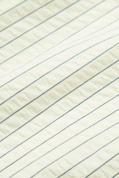 RETRO SEERSUCKER STRIPES SHIRT