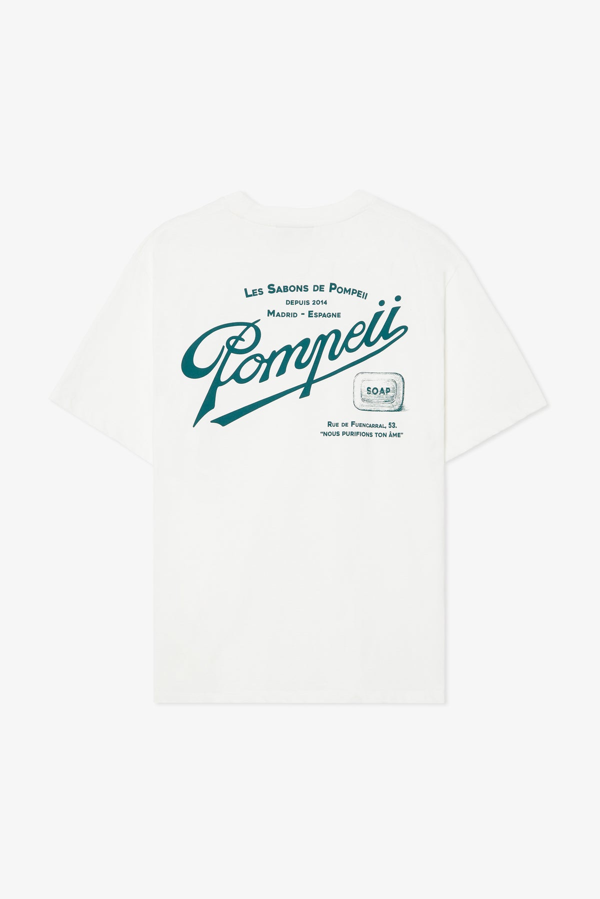 SABONS DE POMPEII OFF WHITE TEE