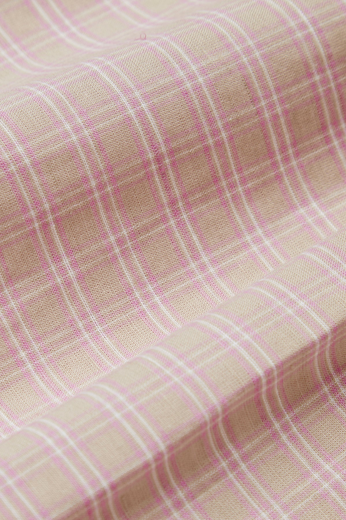 CAMISA RELAXED ROSA MICRO CUADROS
