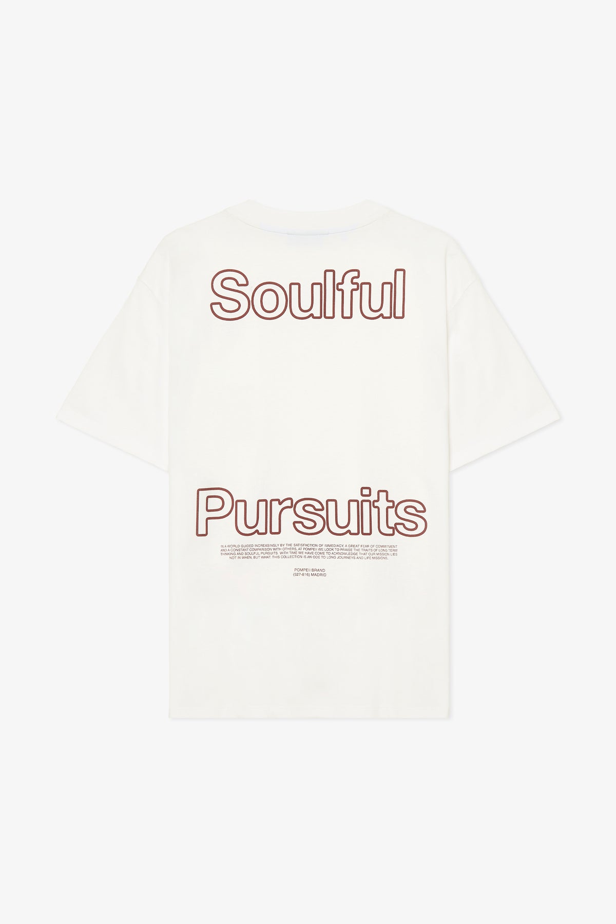 SOULFUL PURSUITS OFF WHITE TEE