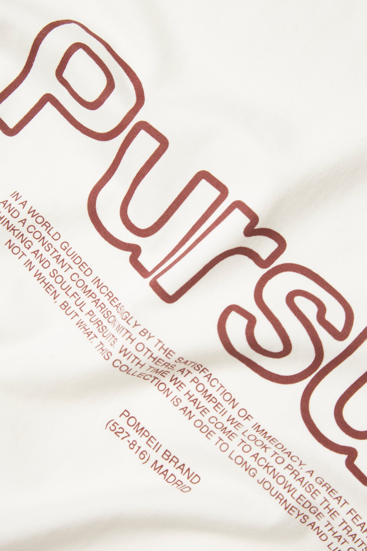 SOULFUL PURSUITS OFF WHITE TEE