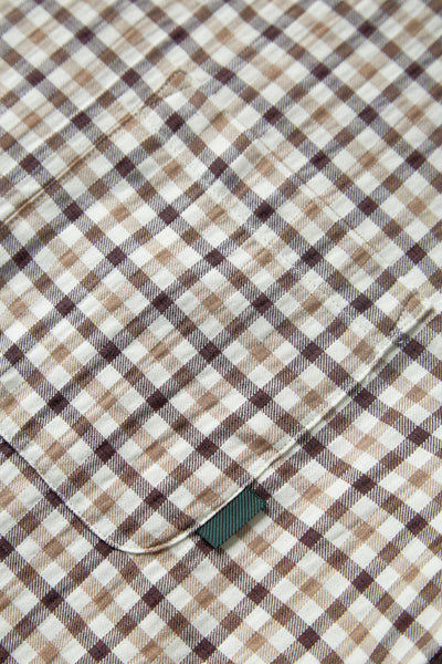 MULTIBROWN CHECK SHIRT