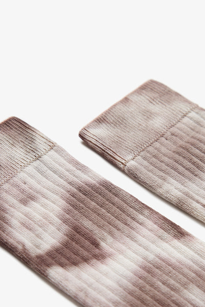 TIE DYE GRAPE SOCKS