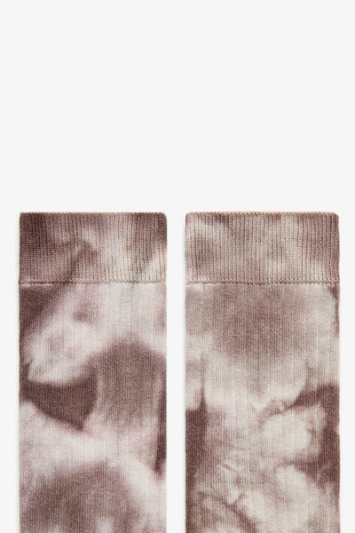 TIE DYE GRAPE SOCKS