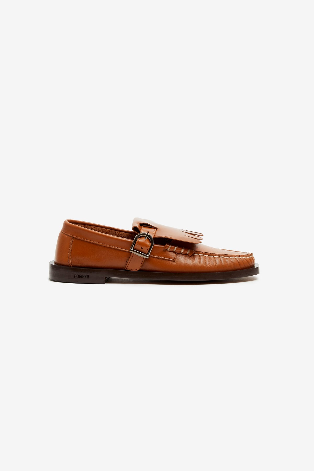 VEGA T - BAR LEATHER CARAMEL