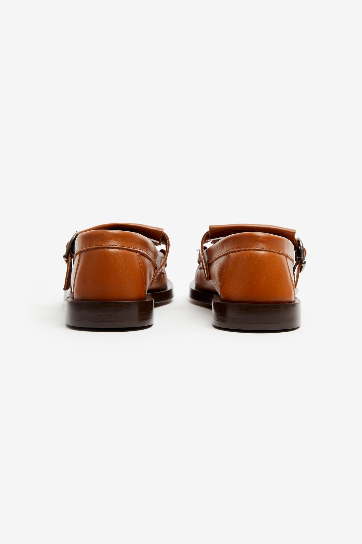 VEGA T - BAR LEATHER CARAMEL